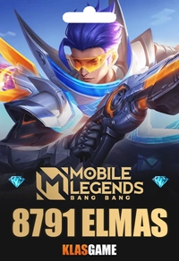 Mobile Legends: Bang Bang - 8791 Elmas